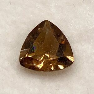 8mm Trillion Cut Smoky Quartz Loose Gemstone